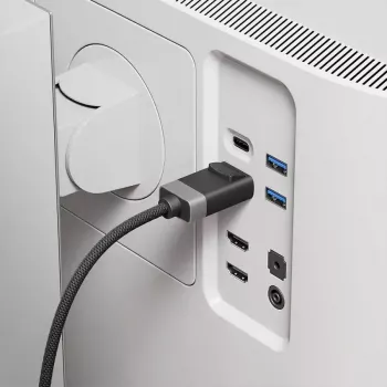 ALOGIC FUDP2-SGR DisplayPort-kaapeli 2 m harmaa musta