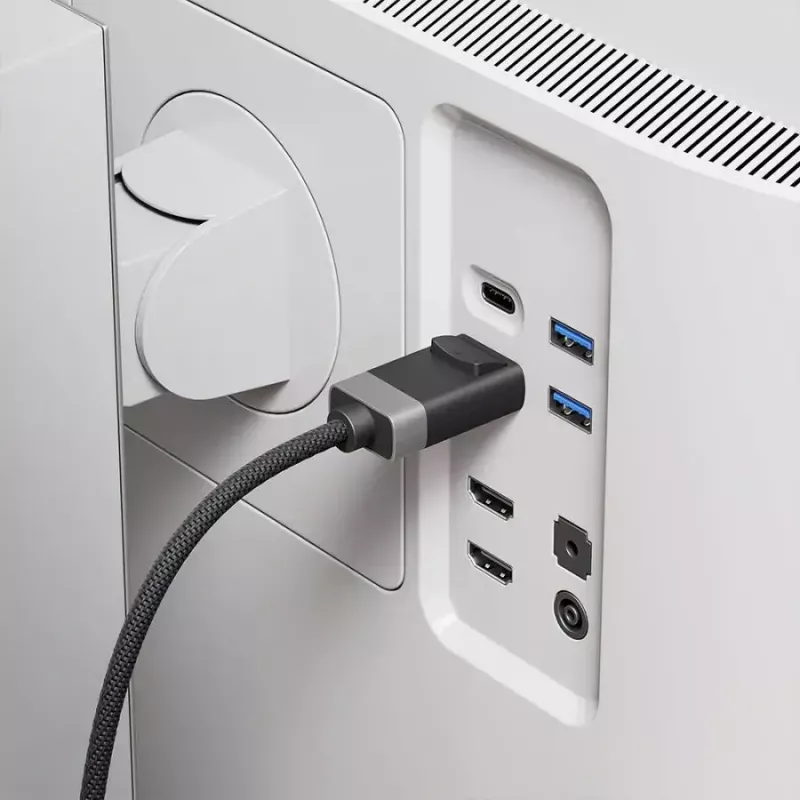 ALOGIC FUDP2-SGR DisplayPort-kaapeli 2 m harmaa musta