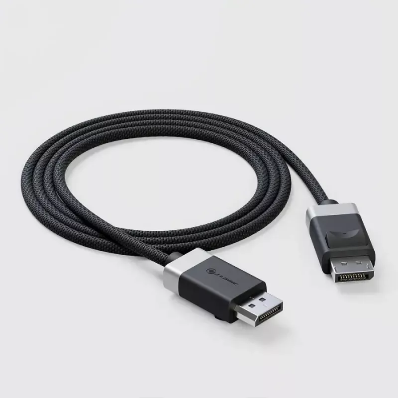 ALOGIC FUDP2-SGR DisplayPort-kaapeli 2 m harmaa musta