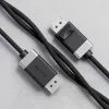 ALOGIC FUDP2-SGR DisplayPort-kaapeli 2 m harmaa musta