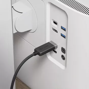 ALOGIC FUDPHD2-SGR videokaapeliadapteri 2 m DisplayPort HDMI musta harmaa