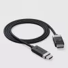 ALOGIC FUDPHD2-SGR videokaapeliadapteri 2 m DisplayPort HDMI musta harmaa
