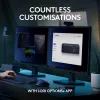 Logitech MX Keys S näppäimistö yleiskäyttöön RF langaton + Bluetooth AZERTY belgialainen grafiitti