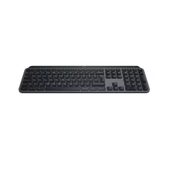 Logitech MX Keys S näppäimistö yleiskäyttöön RF langaton + Bluetooth AZERTY belgialainen grafiitti