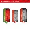 Displex näytönsuojakalvo + kotelo Apple iPhone 15 Plus, Eco-asennuskehys, naarmuuntumaton