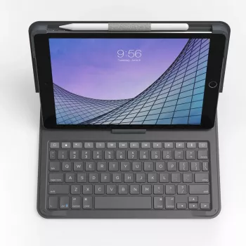 ZAGG Messenger Folio 2 QWERTZ saksa Bluetooth Charcoal