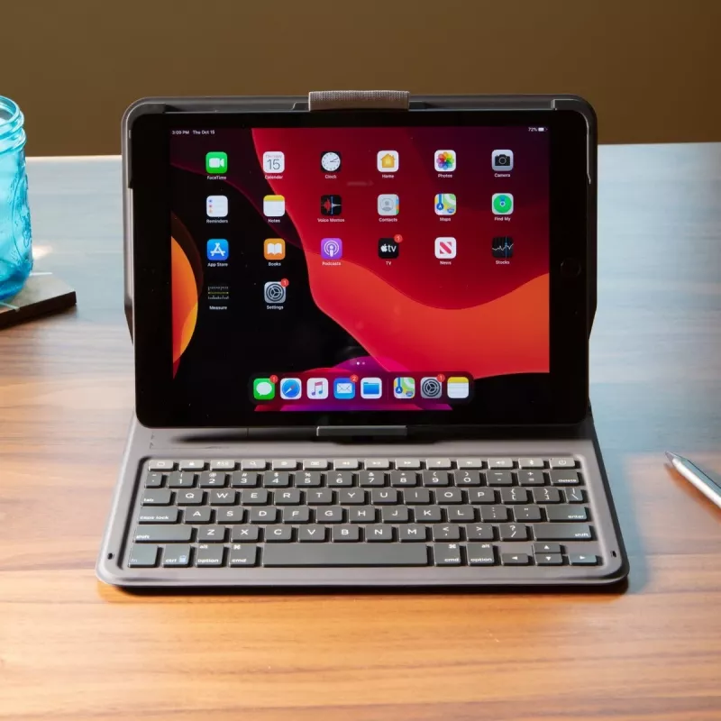 ZAGG Messenger Folio 2 QWERTZ saksa Bluetooth Charcoal