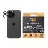 PanzerGlass® Hoops® Metal kameralinssin suojus musta iPhone 15 Pro | 15 Pro Max