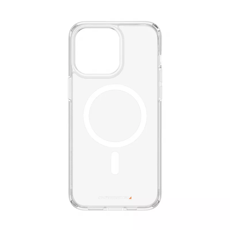 PanzerGlass ® HardCase läpinäkyvä valkoinen MagSafe & D3O® iPhone 15 Pro Max