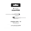 mophie essentials latauskaapeli | 1 m USB-kaapeli USB 2.0 USB-C valkoinen