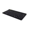 R-Go Tools ergonominen näppäimistö R-Go Compact Break, kompakti näppäimistö tauko-ohjelmistolla, QWERTZ (DE), Bluetooth, musta