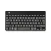R-Go Tools ergonominen näppäimistö R-Go Compact Break, kompakti näppäimistö tauko-ohjelmistolla, QWERTZ (DE), Bluetooth, musta