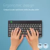 R-Go Tools ergonominen näppäimistö R-Go Compact Break, kompakti näppäimistö tauko-ohjelmistolla, QWERTZ (DE), Bluetooth, musta