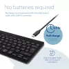 R-Go Tools ergonominen näppäimistö R-Go Compact Break, kompakti näppäimistö tauko-ohjelmistolla, QWERTZ (DE), Bluetooth, musta