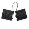 R-Go Tools ergonominen näppäimistö R-Go Split Break tauko-ohjelmistolla, ergonominen jaettu näppäimistö, QWERTZ (DE), Bluetooth, musta