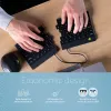 R-Go Tools ergonominen näppäimistö R-Go Split Break tauko-ohjelmistolla, ergonominen jaettu näppäimistö, QWERTZ (DE), Bluetooth, musta