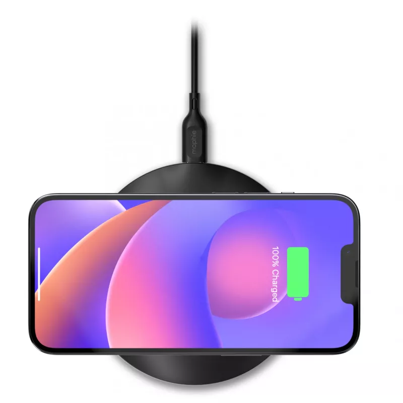 mophie essentials langaton latausalusta 15 W älypuhelin musta USB sisäkäyttöön