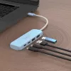 j5create ympäristöystävällinen USB-C - 4-porttinen Type-C ja Type-A Gen 2 -keskitin