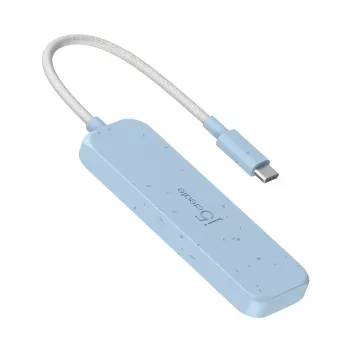 USB-C-keskitin j5create JCH345EC-N 4-porttinen Type-C Gen 2 10000 Mbit/s