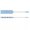 USB-C-keskitin j5create JCH345EC-N 4-porttinen Type-C Gen 2 10000 Mbit/s