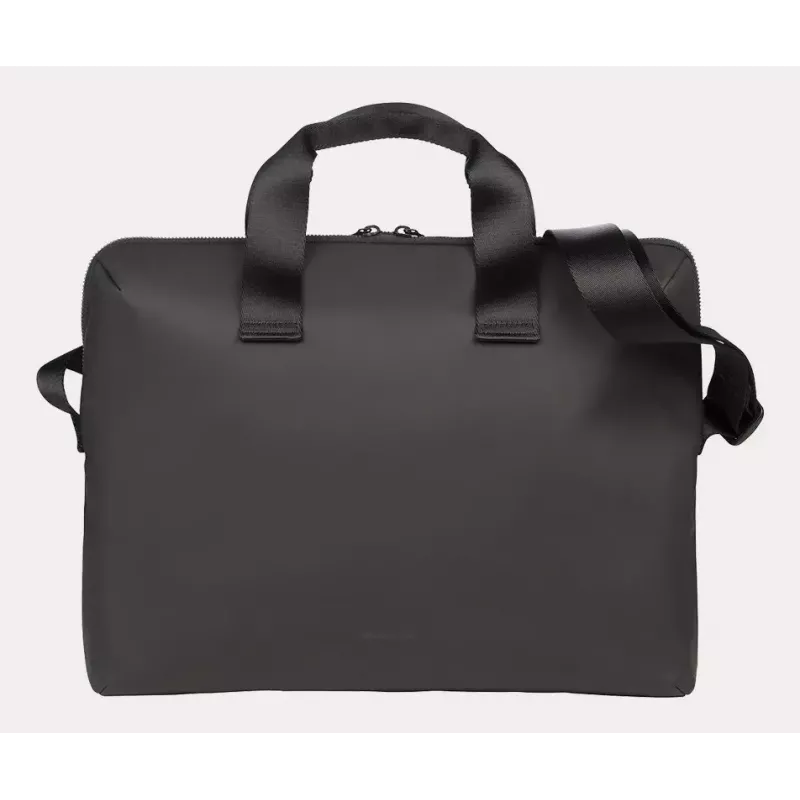 Tucano Gommo BGOM15-BK kannettavan tietokoneen laukku 15,6 tuuman kannettaville ja MacBook Pro 16 tuumalle (40,6 cm), vettä hylkivä kierrätysmateriaali, olkahihna, musta