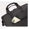 Tucano Gommo BGOM15-BK kannettavan tietokoneen laukku 15,6 tuuman kannettaville ja MacBook Pro 16 tuumalle (40,6 cm), vettä hylkivä kierrätysmateriaali, olkahihna, musta