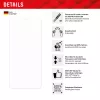 Displex Smart Glass (9H) Xiaomi Redmi 13C, asennustarrat, särkymätön