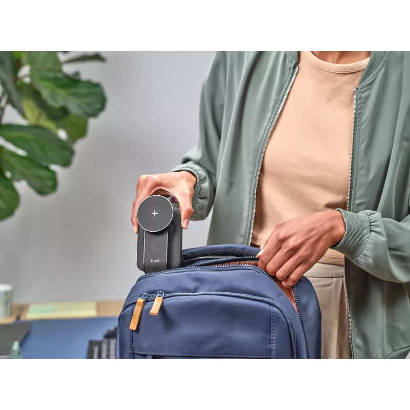 Trust Viro kuulokkeet, headset, älypuhelin, älykello musta USB langaton lataus