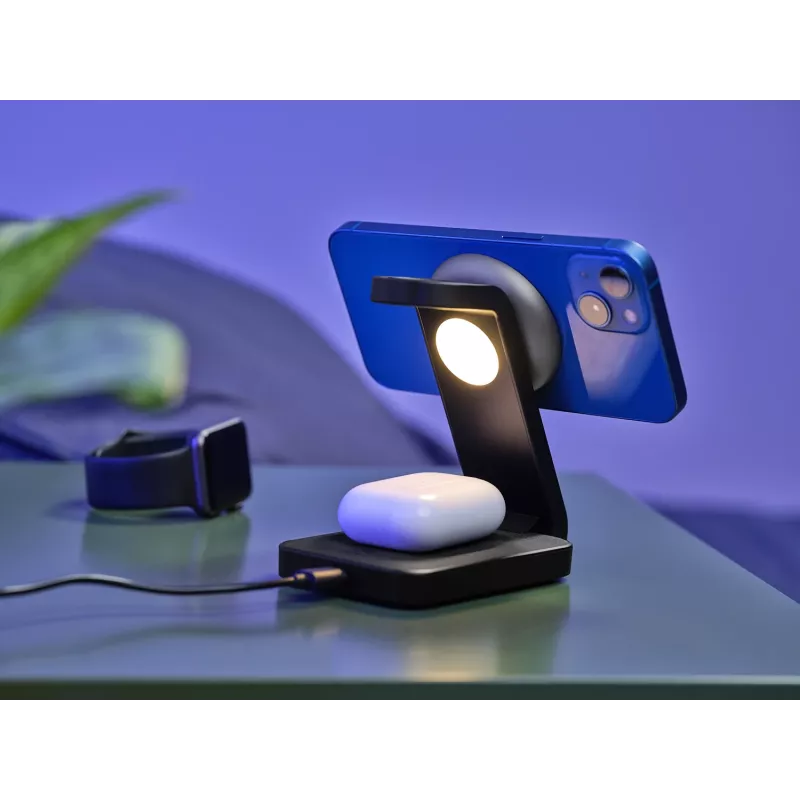 Trust Viro kuulokkeet, headset, älypuhelin, älykello musta USB langaton lataus