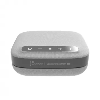 j5create JCDS337 USB-C® Dual 4K -kaiutinpuhelin-telakka Pro, musta