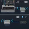j5create JCDS337 USB-C® Dual 4K -kaiutinpuhelin-telakka Pro, musta