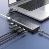 j5create JCD398 USB-C® Dual 4K HDMI™ 10Gbps Mini-telakka, musta