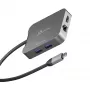 j5create JCD3191 4K60 Elite USB-C® matkasovitin, musta