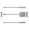 j5create JCD3191 4K60 Elite USB-C® matkasovitin, musta