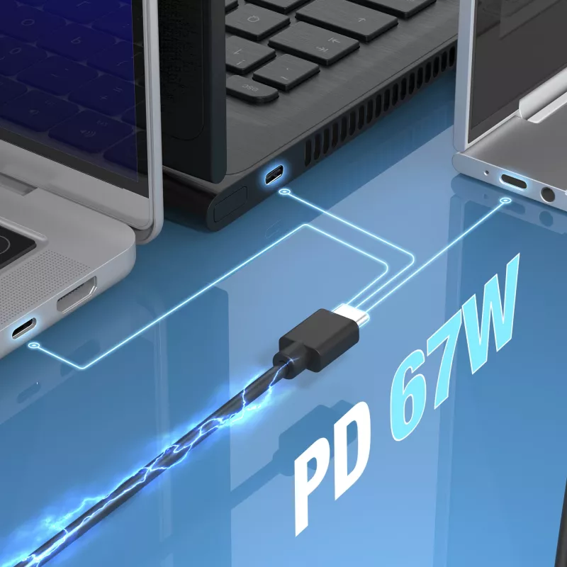 j5create JUP1565DC 67W GaN PD USB-C® Mini-laturi 6 DC-liitintyypillä – EU, musta