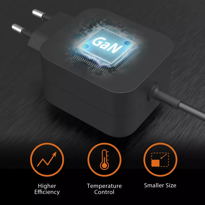 j5create JUP1565DC 67W GaN PD USB-C® Mini-laturi 6 DC-liitintyypillä – EU, musta