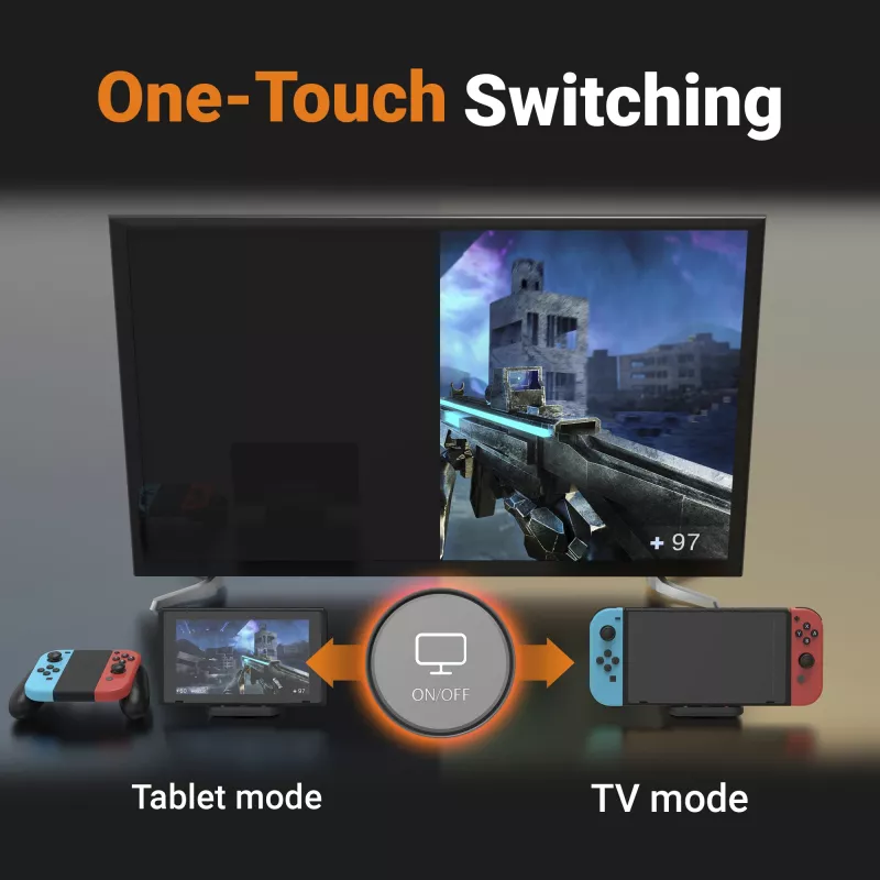 j5create JCD620 Mini-telakka Nintendo Switch™ -konsolille, musta