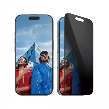 PanzerGlass tietosuojakalvo iPhone 16 Pro Ultra-Wide Fit…