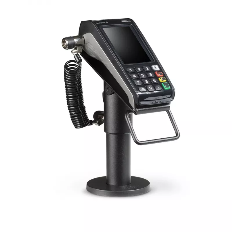 Ergonomic Solutions SpacePole Payment ING3000-D-MH-02 kassajärjestelmän lisävaruste kassateline musta metalli