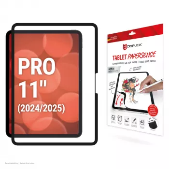Displex TABLET PAPERSENSE iPad Pro 11'' (2025/2024) -laitteelle, irrotettava kirjoitus- ja piirtokalvo paperituntumalla