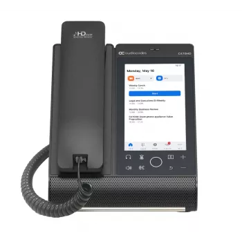 IP-puhelin AudioCodes Teams C470HD PoE GbE johdollinen käsiluuri Android