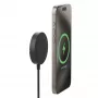 mophie Qi2 Magnetic Charger älypuhelin musta USB langaton lataus pikalataus sisäkäyttöön