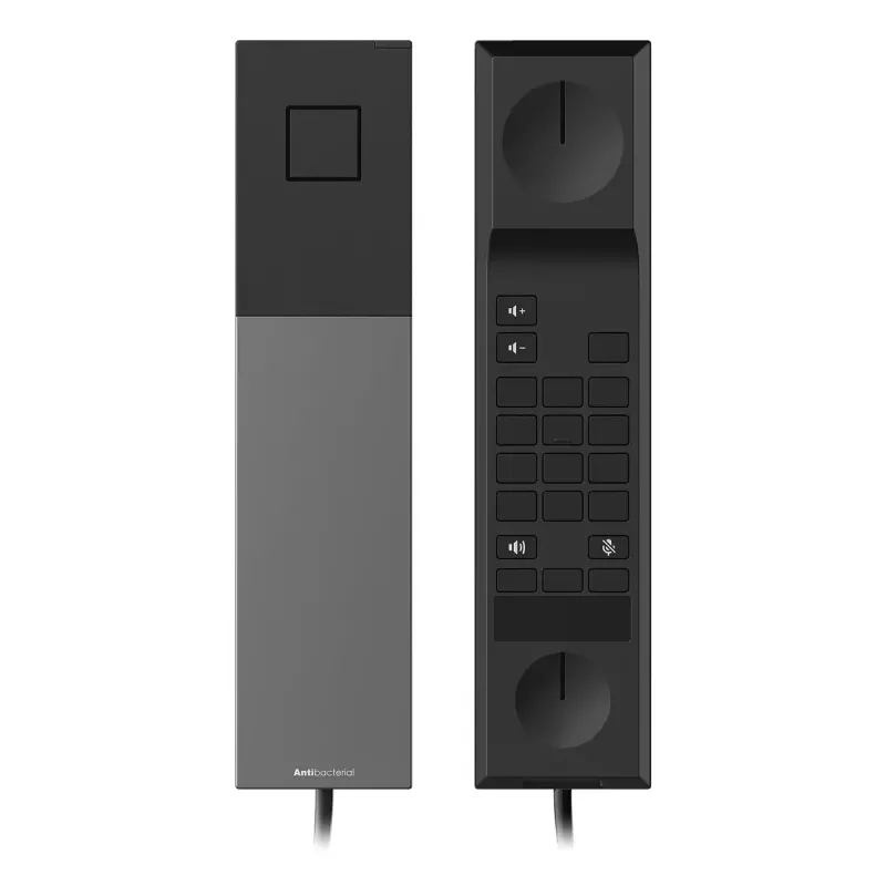 Snom HD30LA analoginen hotellin aulapuhelin, musta