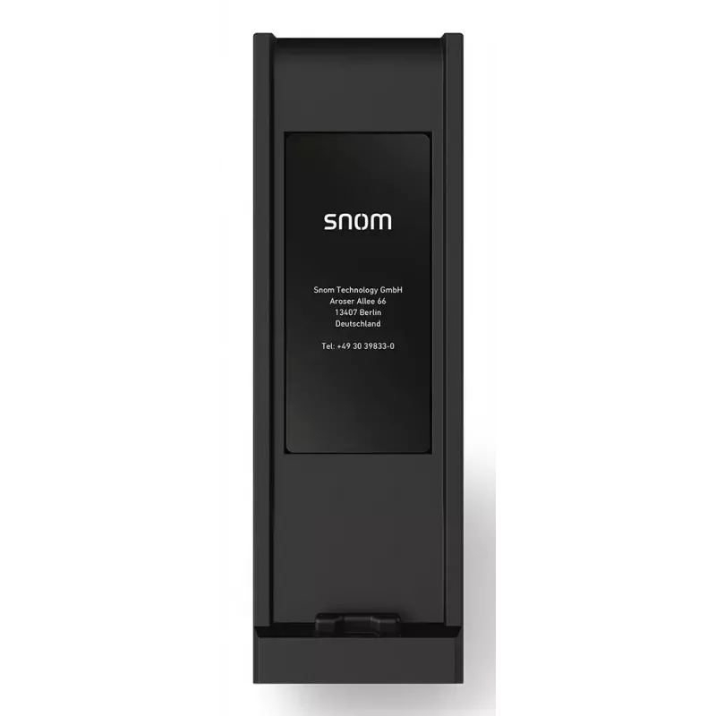 Snom HD30LA analoginen hotellin aulapuhelin, musta