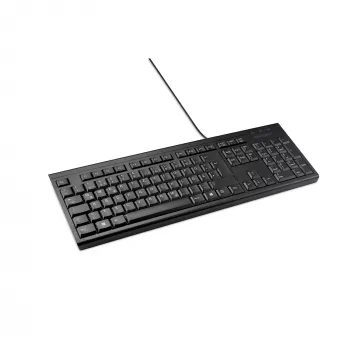 Kensington KB100 EQ johdollinen täysikokoinen näppäimistö USB kalvokytkin QWERTZ