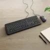 Incase Designed by Microsoft Wired Desktop 600 näppäimistö hiiri sisältyy universaali USB QWERTY ranska musta