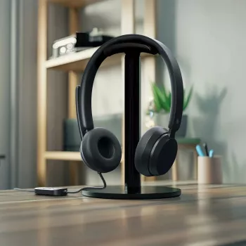 Incase Designed by Microsoft Modern USB-C Headset johdollinen kuulokemikrofoni pääpanta toimisto/callcenter USB Type-C musta