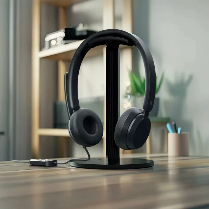 Incase Designed by Microsoft Modern USB-C Headset johdollinen kuulokemikrofoni pääpanta toimisto/callcenter USB Type-C musta