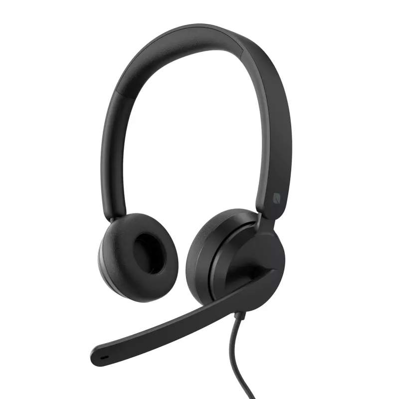 Incase Designed by Microsoft Modern USB-C Headset johdollinen kuulokemikrofoni pääpanta toimisto/callcenter USB Type-C musta