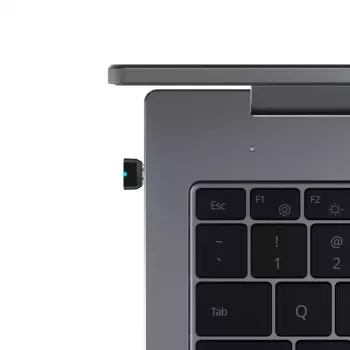 USB-vastaanotin SHOKZ Loop120 USB-C-sovitin muovi ruostumaton teräs musta